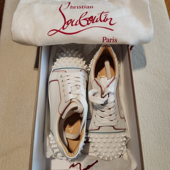 Christian Louboutin Shoes - Christian Louboutin White Sneakers